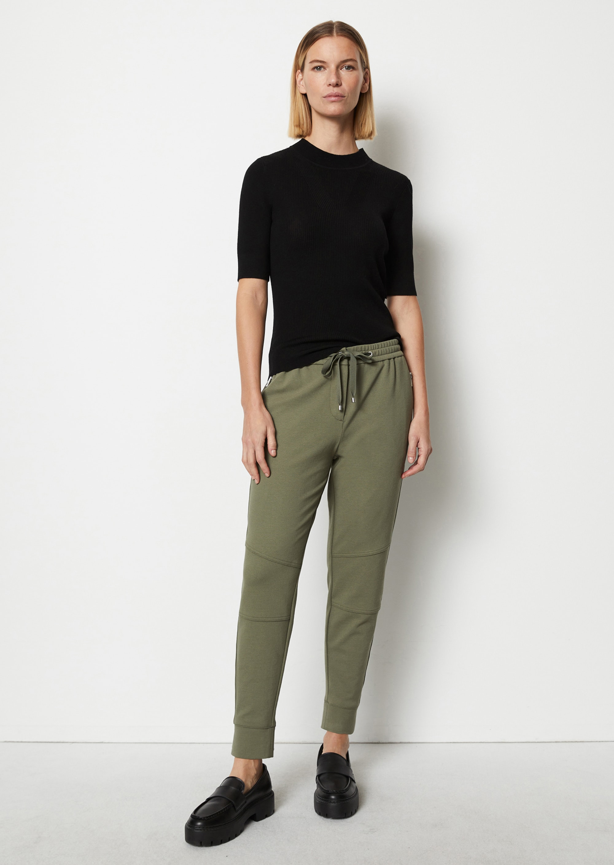 Pantaloni da ginnastica modello LONTTA in twill di cavalleria