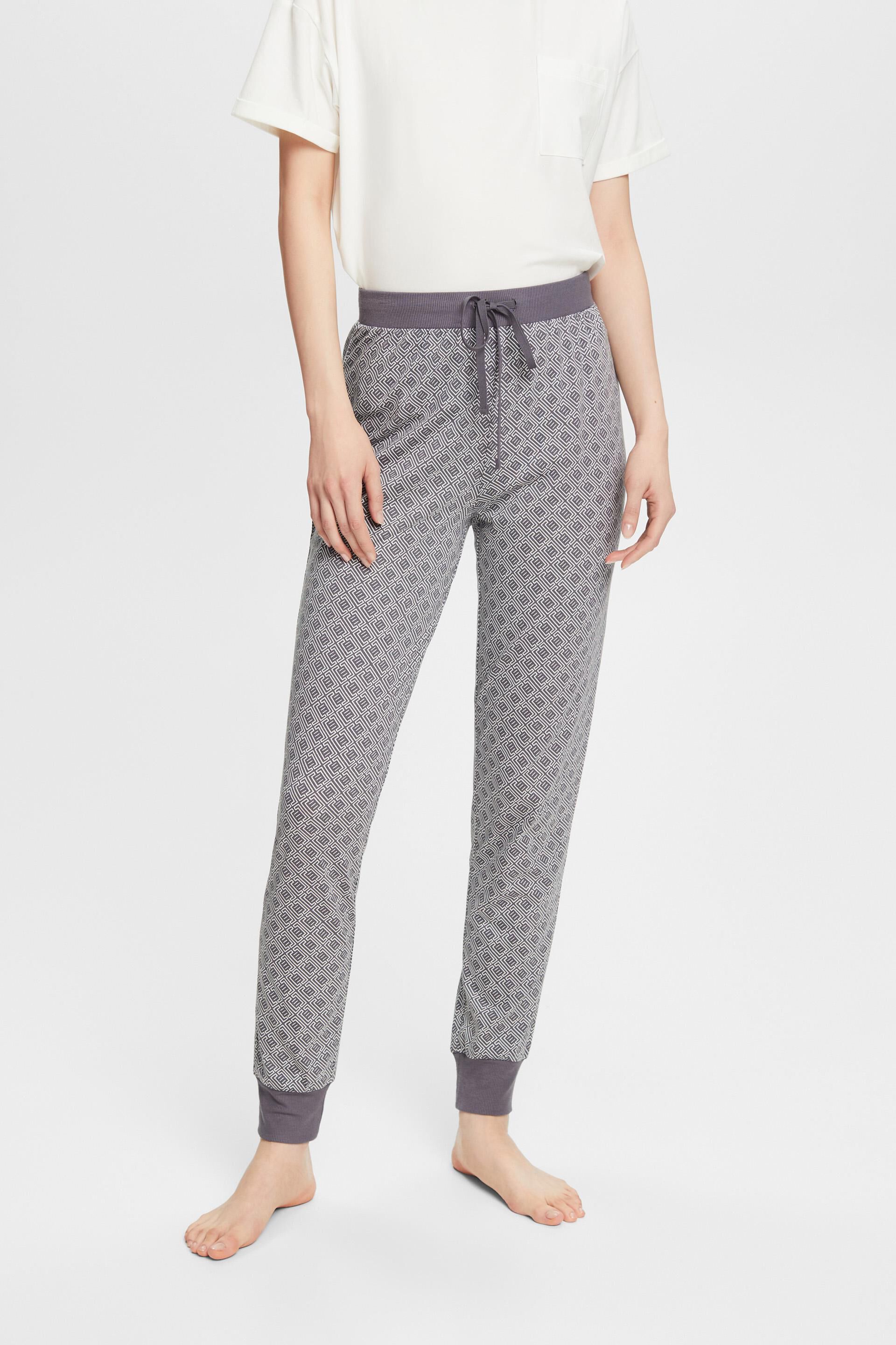 Pantaloni del pigiama in jersey stampato