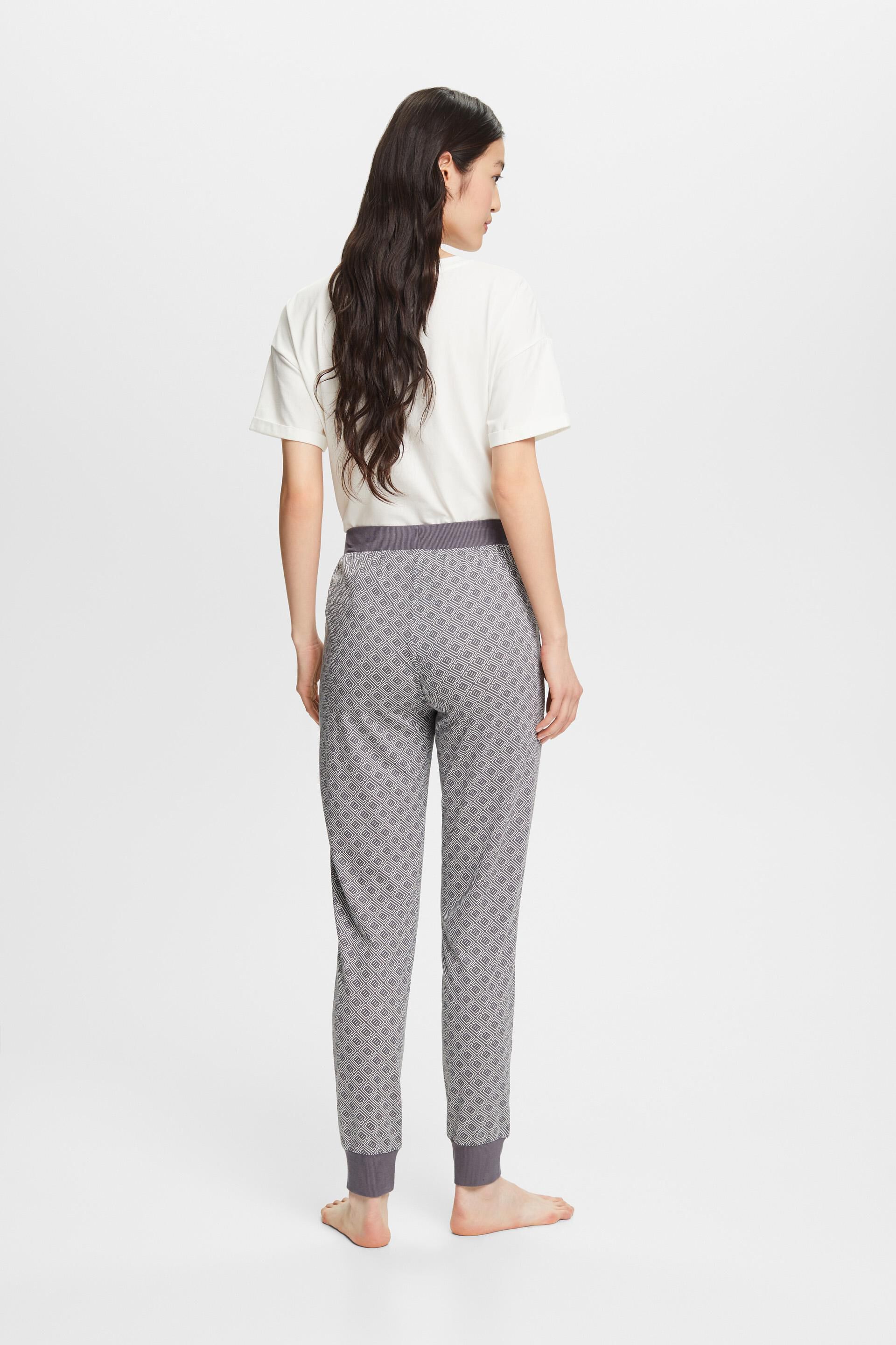 Pantaloni del pigiama in jersey stampato