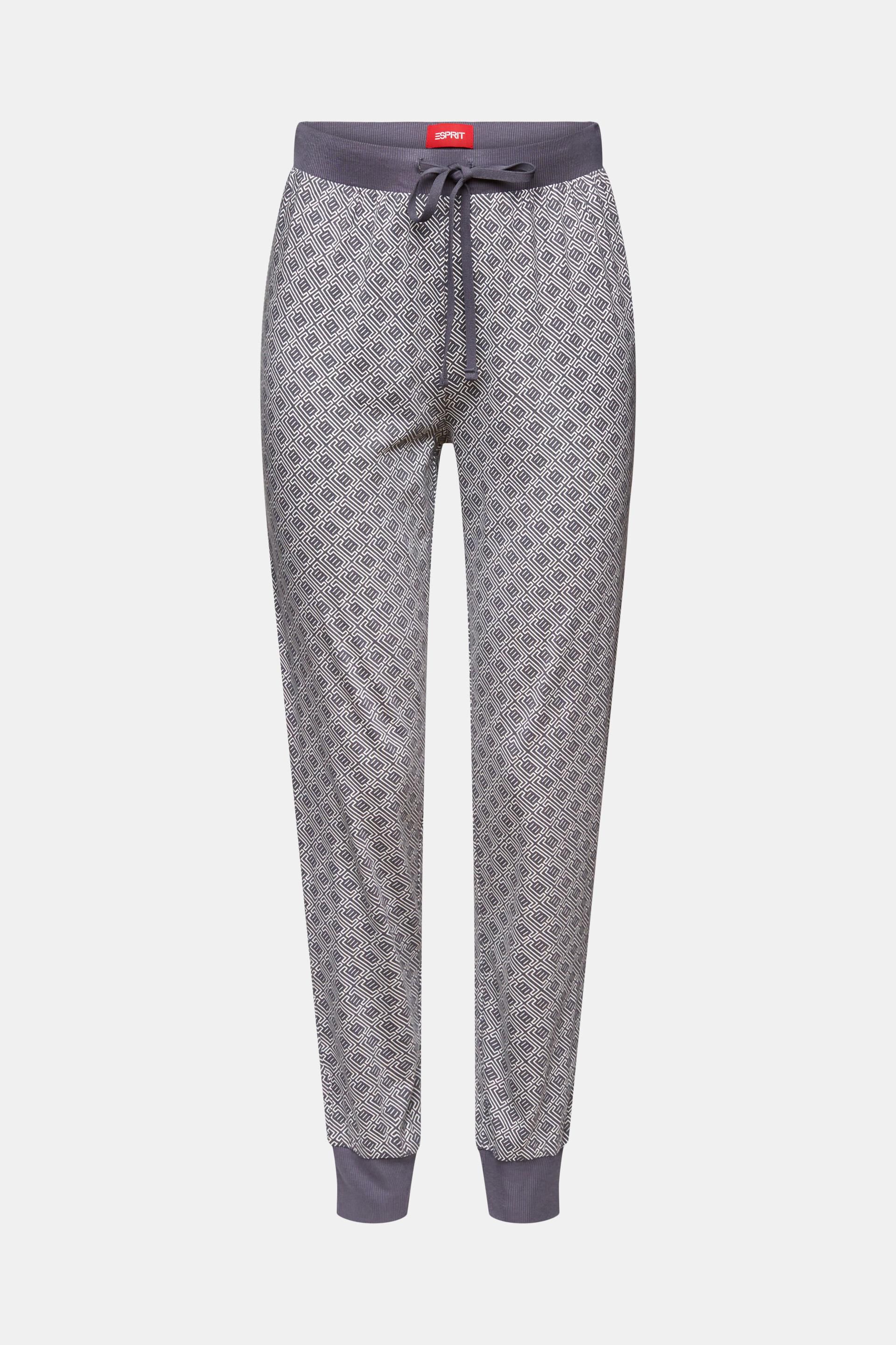 Pantaloni del pigiama in jersey stampato