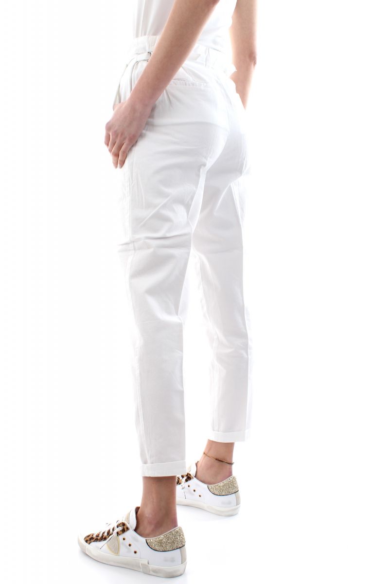 PANTALONI Donna 40WEFT NEVE 6421/7160 40W441 BIANCO