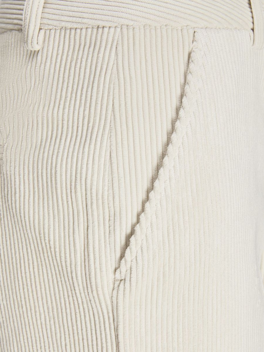 PANTALONI Donna JJXX 12236945 MARY PANT CORD BONE WHITE
