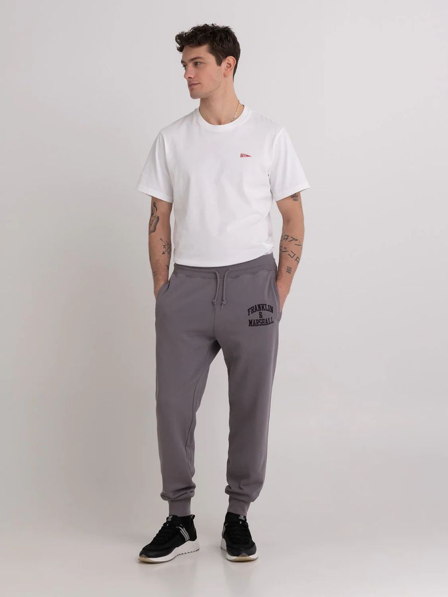 PANTALONI JOGG E LEGGINGS  FRANKLIN&MARSHALL JM1003.2000P01.SS 097 STEEL