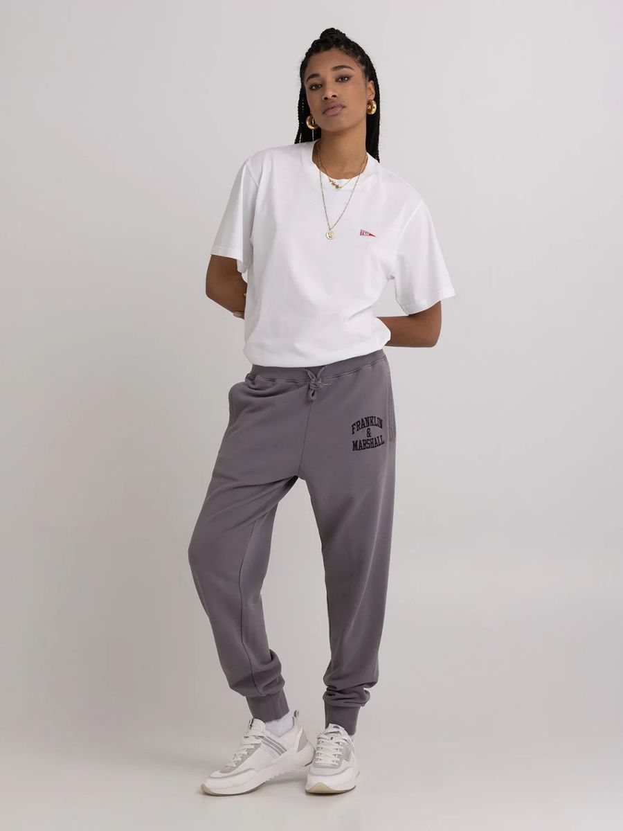 PANTALONI JOGG E LEGGINGS  FRANKLIN&MARSHALL JM1003.2000P01.SS 097 STEEL