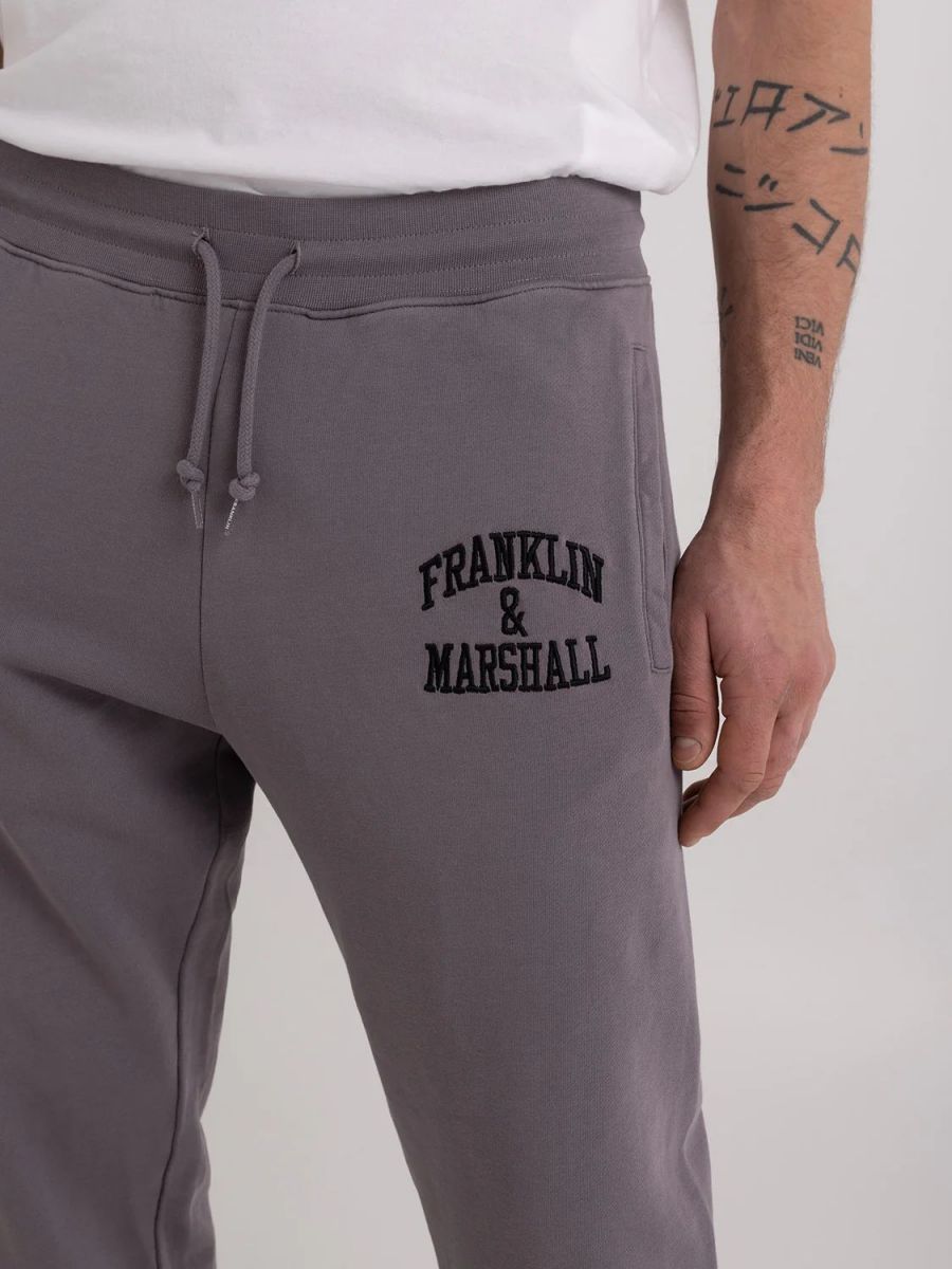 PANTALONI JOGG E LEGGINGS  FRANKLIN&MARSHALL JM1003.2000P01.SS 097 STEEL