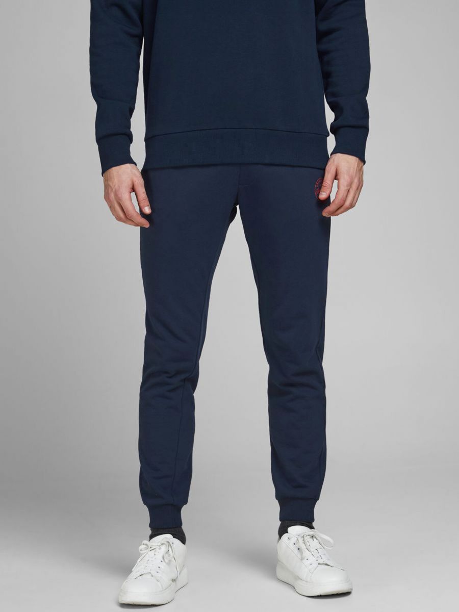 PANTALONI JOGG E LEGGINGS Uomo JACK&JONES 12165322 GORDON NAVY BLAZER