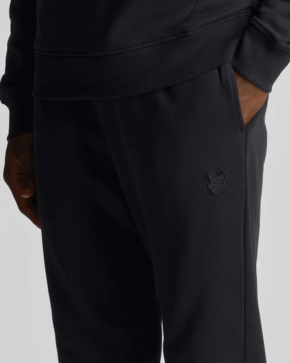 PANTALONI JOGG E LEGGINGS Uomo LYLE & SCOTT 1874 ML822TON SKINNY SWEAT Z865 JET BLACK