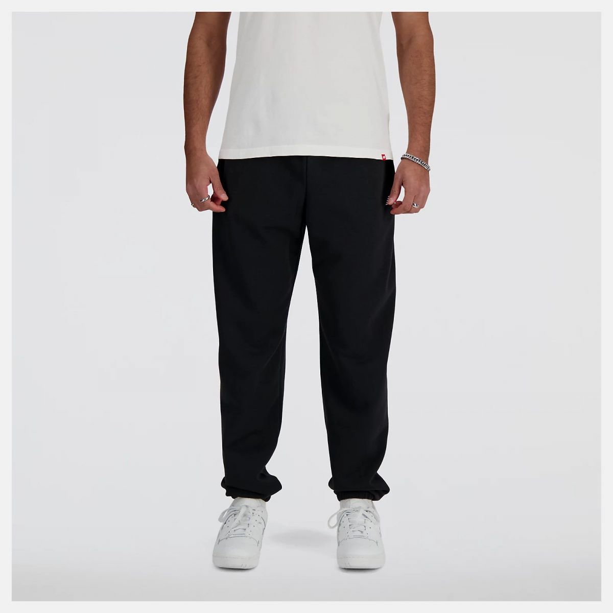 PANTALONI JOGG E LEGGINGS Uomo NEW BALANCE MP41519 BK