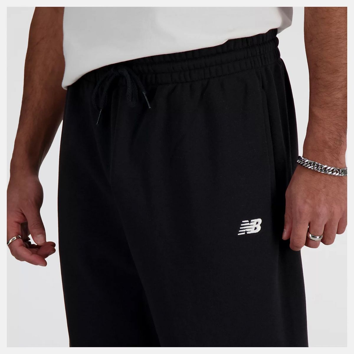 PANTALONI JOGG E LEGGINGS Uomo NEW BALANCE MP41519 BK
