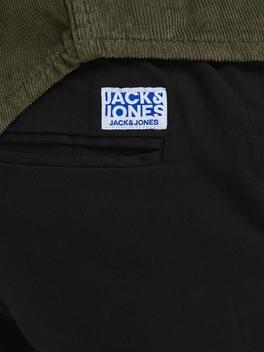 PANTALONI Ragazzo JACK&JONES 12174697 VEGA JOGGER BLACK
