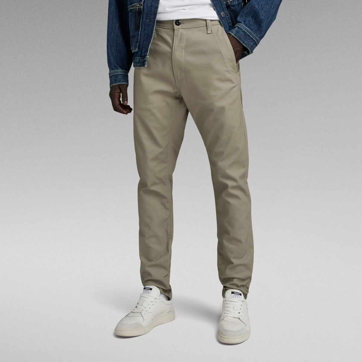 PANTALONI Uomo G-STAR D21038-D305 BRONSON 2.0 CHINO 2199 SHAMROCK