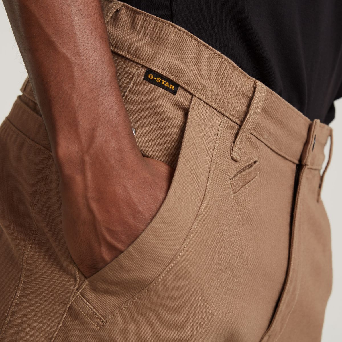 PANTALONI Uomo G-STAR D21038-D305 BRONSON 2.0 CHINO B444 SAFARI L.30