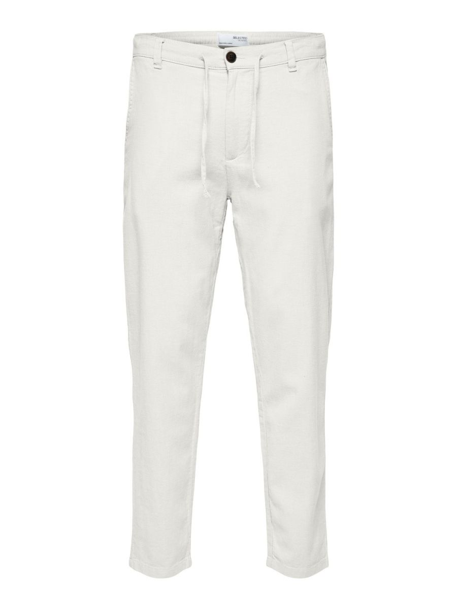 PANTALONI Uomo SELECTED 16087636 SLIMTAPE BRODY CLOUD DANCER