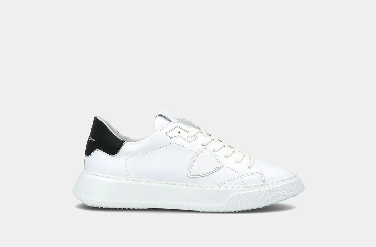 Philippe Model  ---------    ------------ Scarpe Btlu-v007 bianco VEAU_BLANCNOIR 