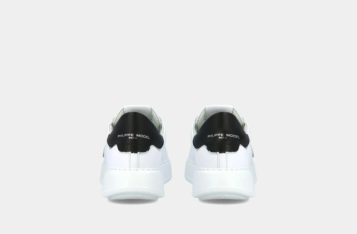 Philippe Model  ---------    ------------ Scarpe Btlu-v007 bianco VEAU_BLANCNOIR 