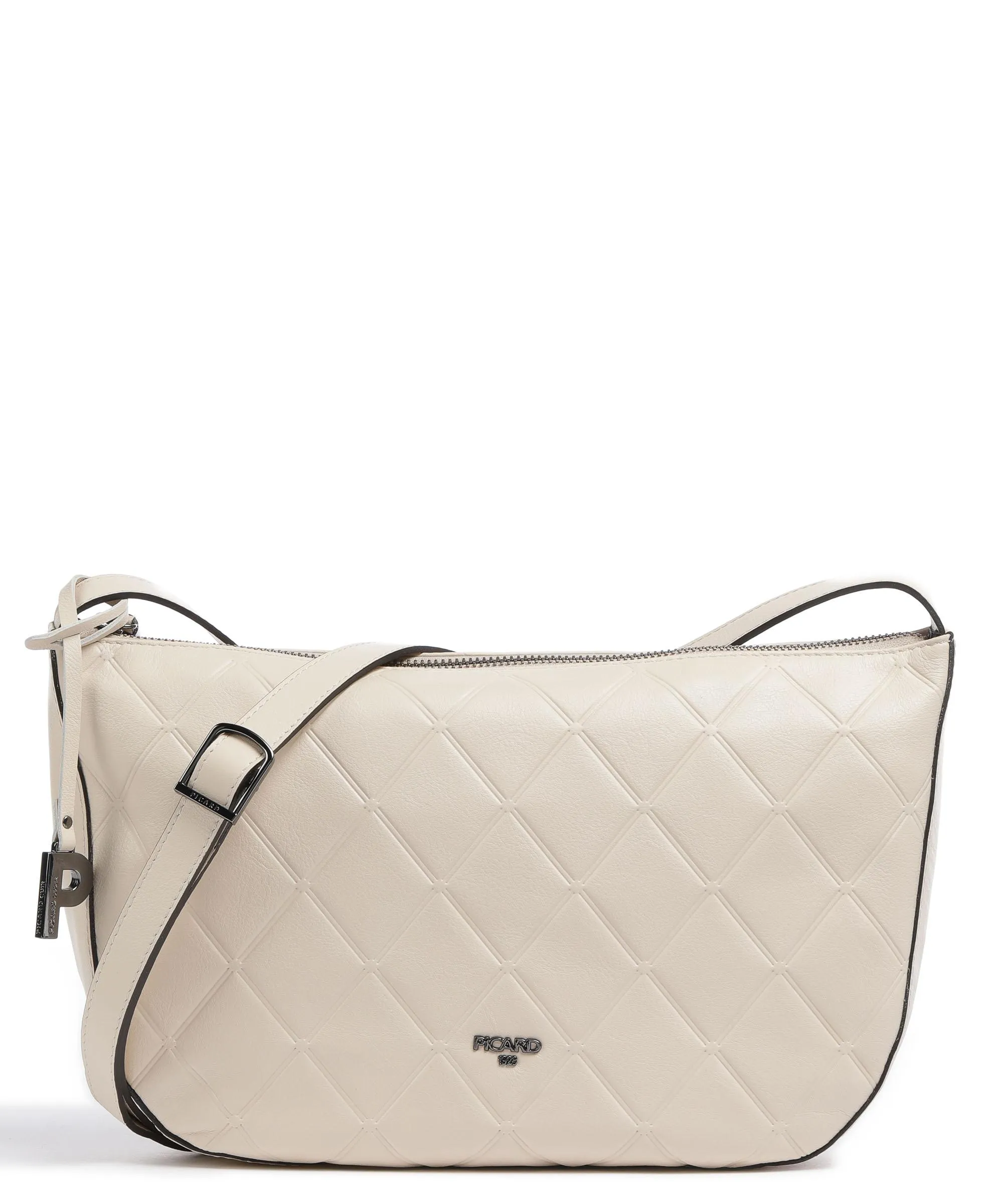  Picard Voila Borsa a spalla pelle a grana fine beige  
