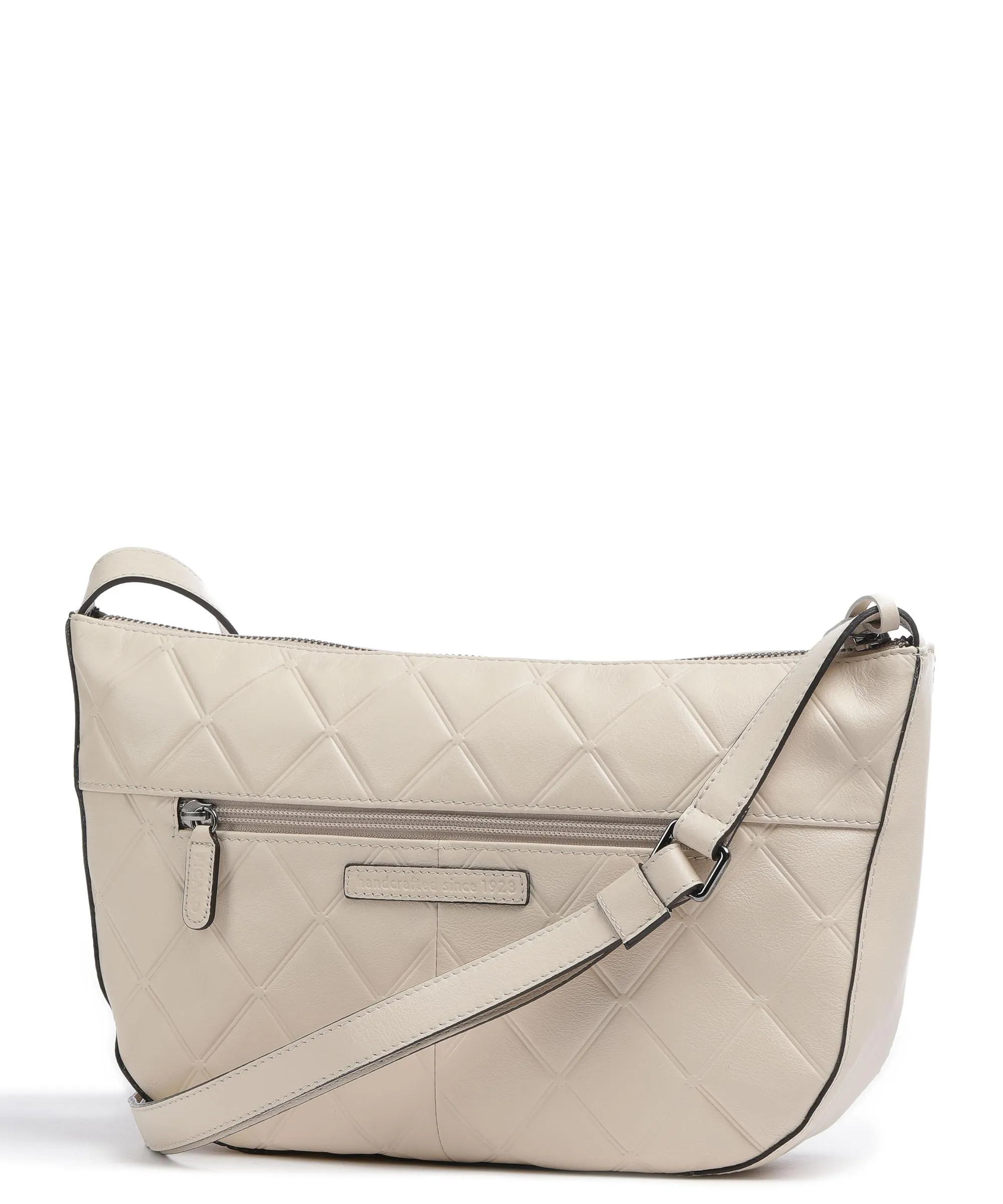  Picard Voila Borsa a spalla pelle a grana fine beige  