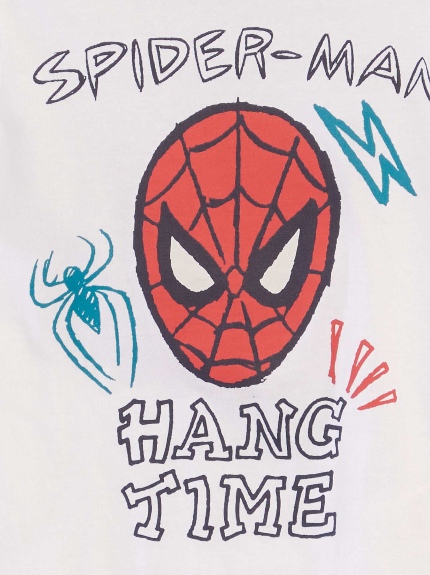 Pigiama corto 'Spider-Man' - 2 pezzi - BIANCO