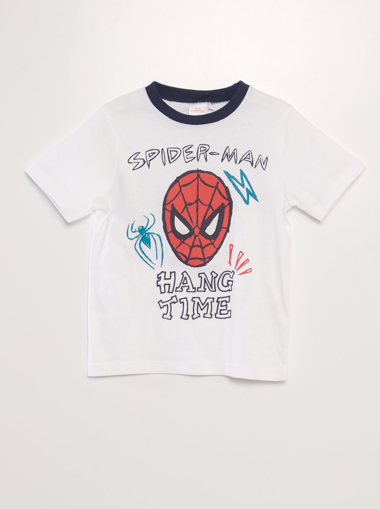 Pigiama corto 'Spider-Man' - 2 pezzi - BIANCO