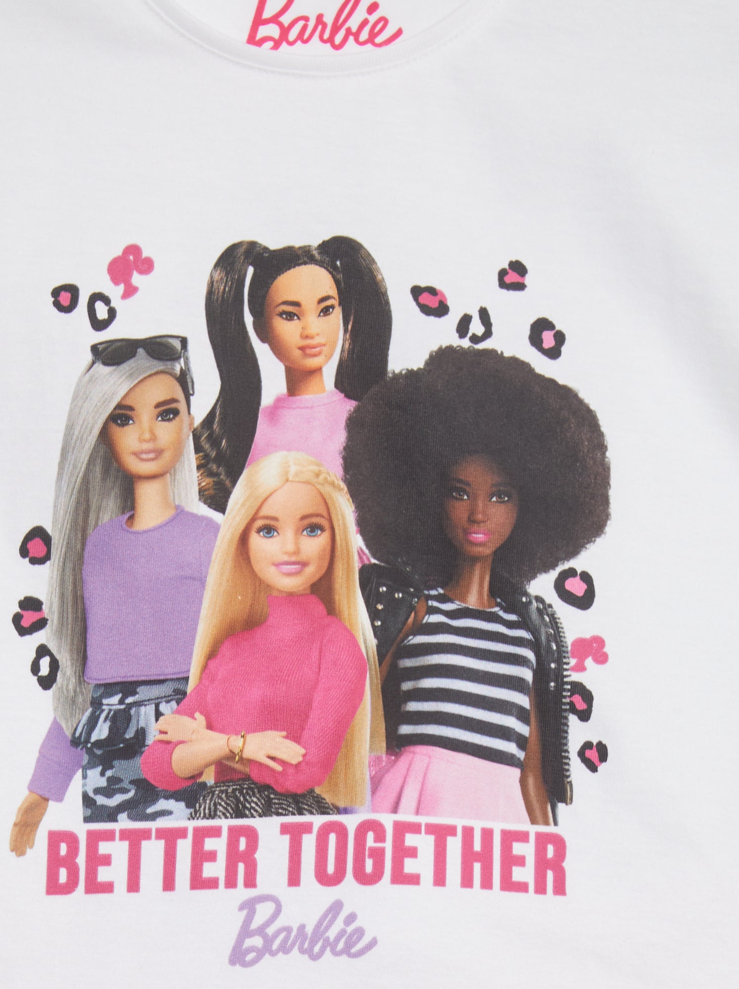 Pigiama shorts + t-shirt 'Barbie' - 2 pezzi - BIANCO