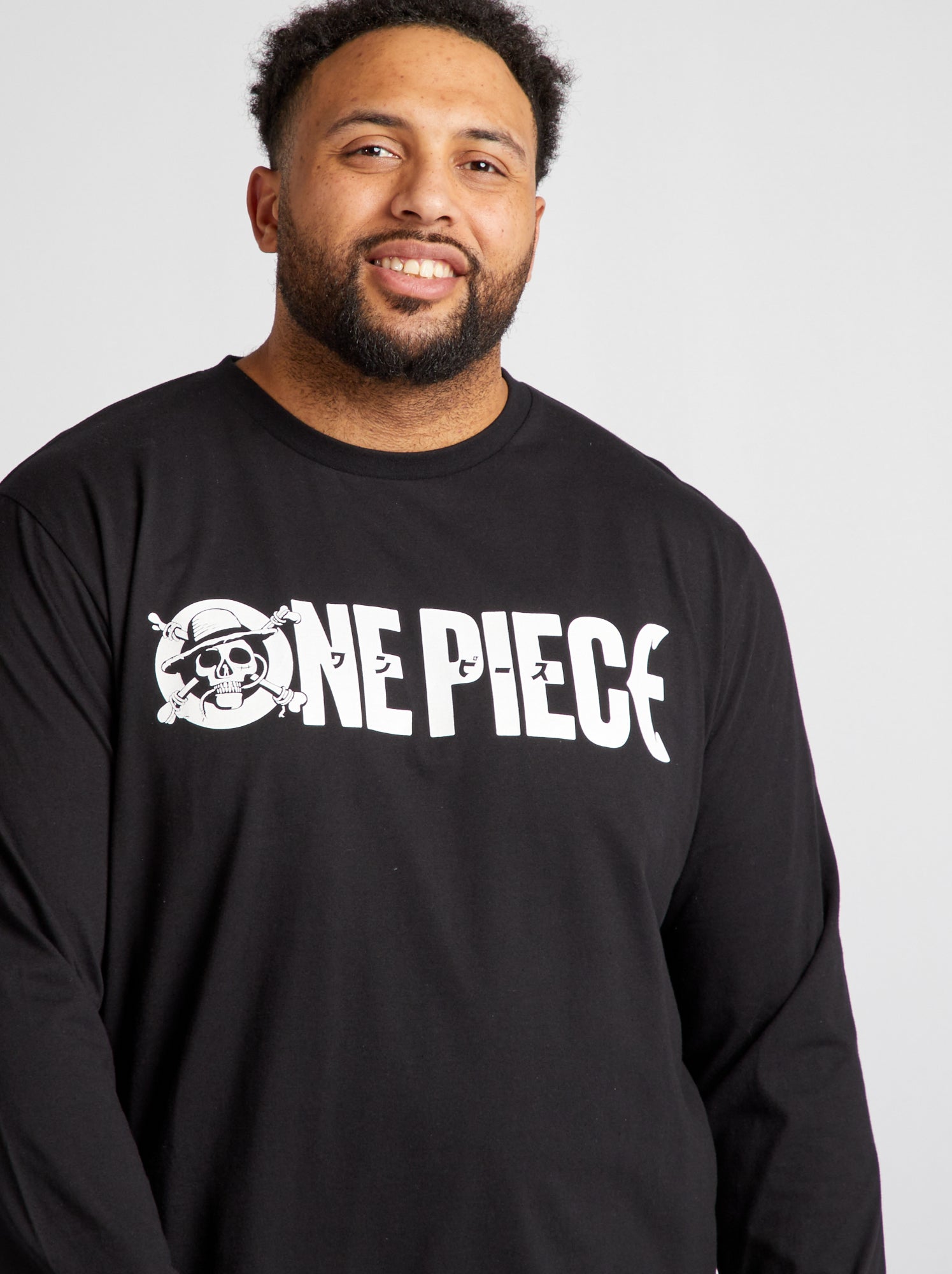 Pigiama 'One Piece' - 2 pezzi - NERO