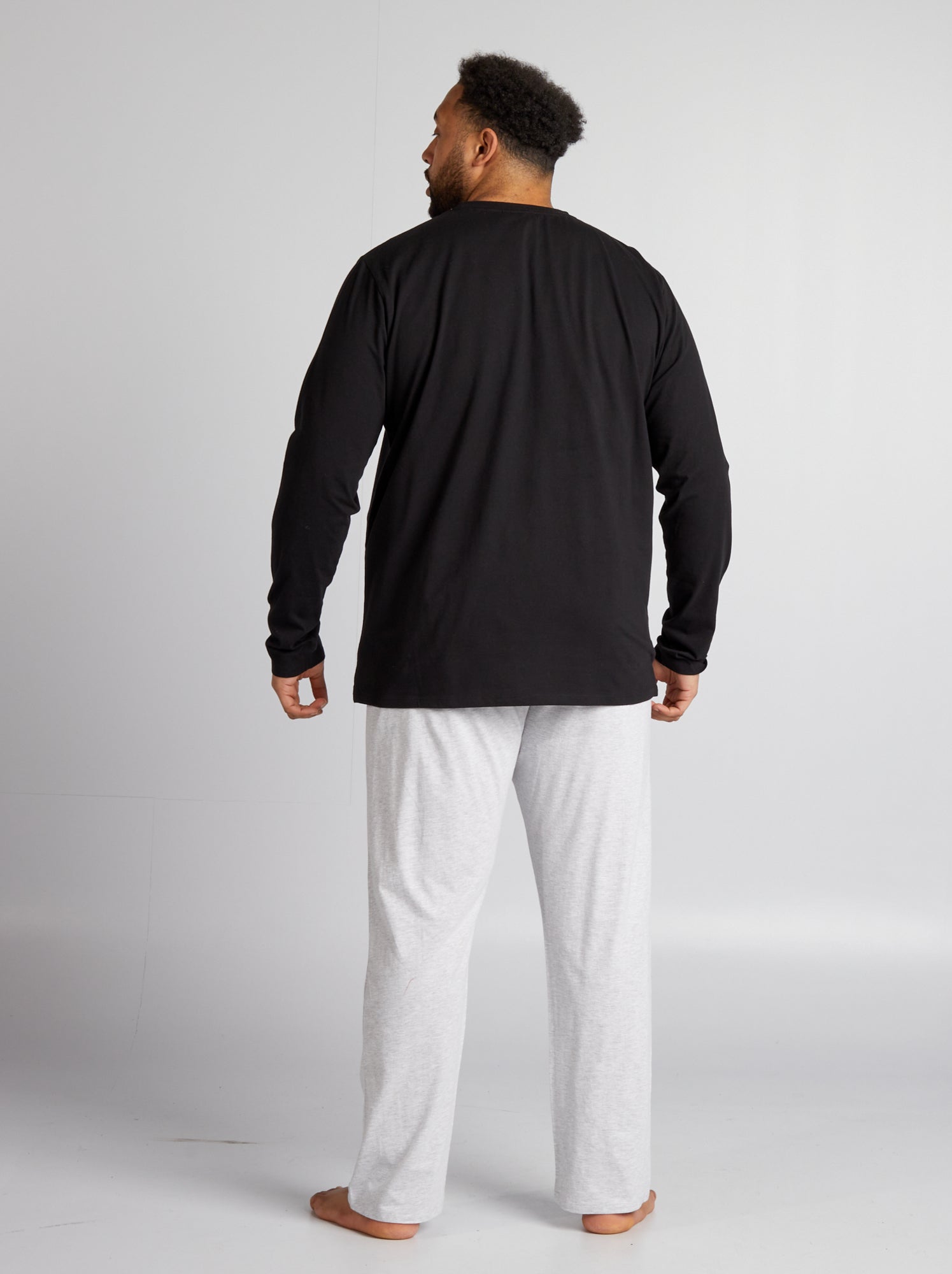 Pigiama 'One Piece' - 2 pezzi - NERO