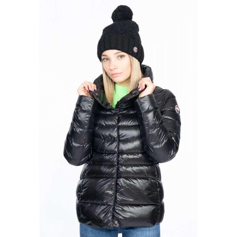 PIUMINO COLMAR DONNA CORTO COLLO ALTO NERO