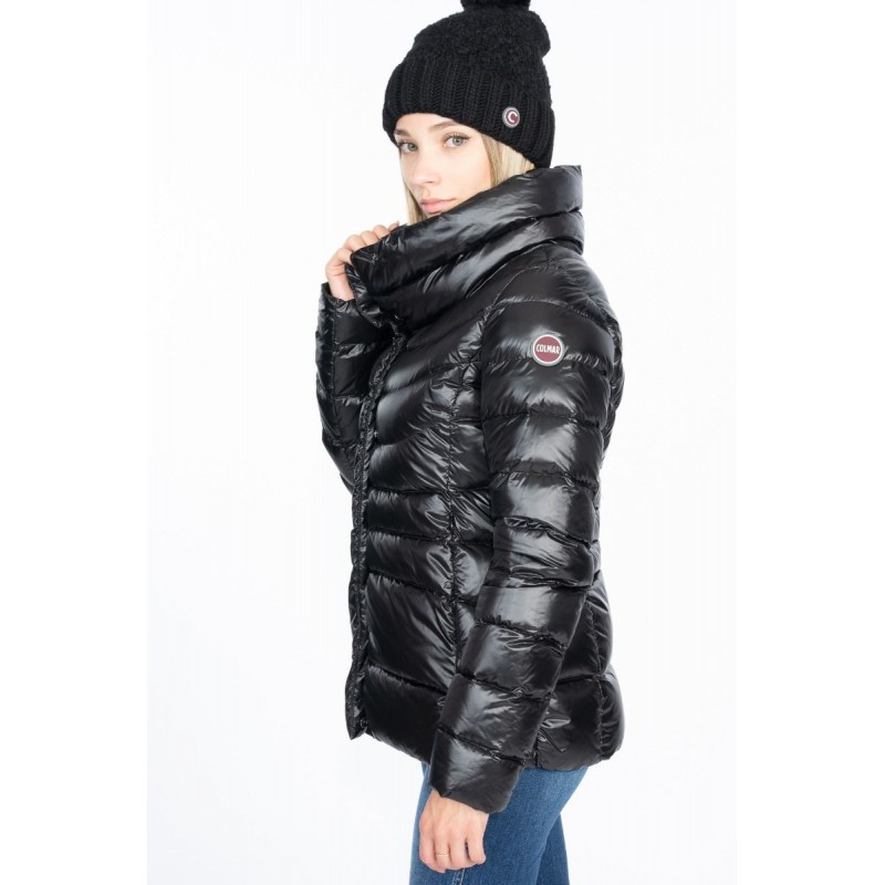 PIUMINO COLMAR DONNA CORTO COLLO ALTO NERO