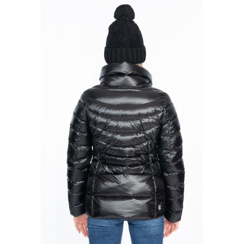 PIUMINO COLMAR DONNA CORTO COLLO ALTO NERO