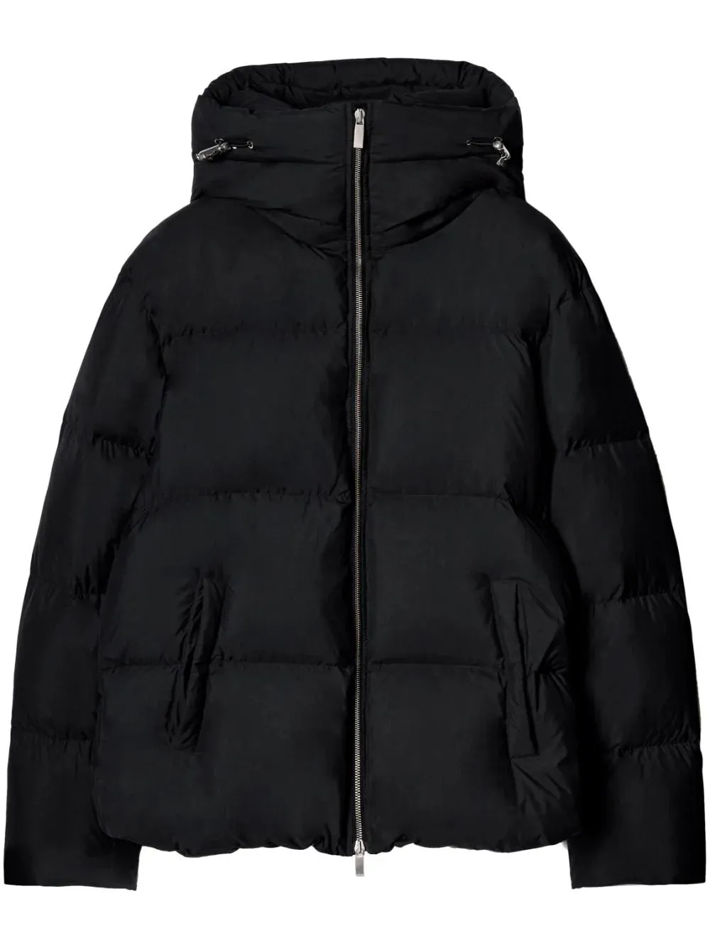 Piumino con zip