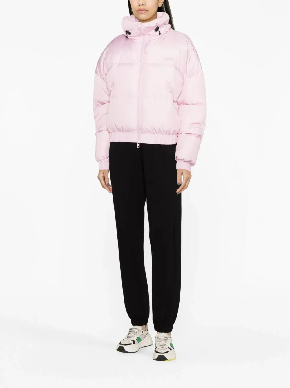 Piumino crop Ripstop Nylon