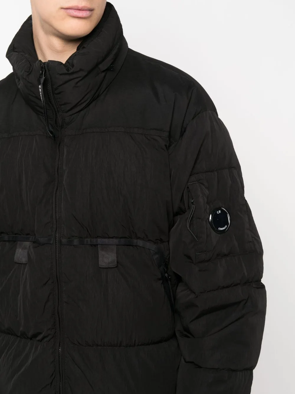 piumino eco-chrome r nero