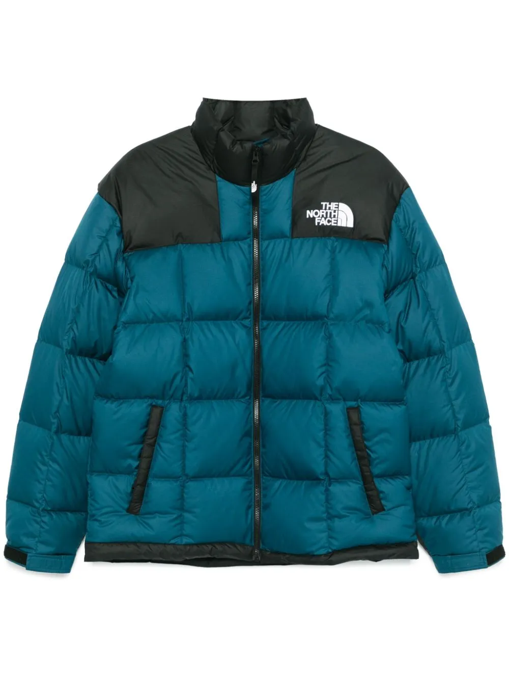 Piumino Lhotse verde petrolio e nero