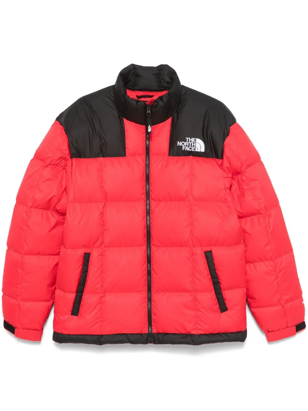 Piumino Lhotse verde rosso e nero