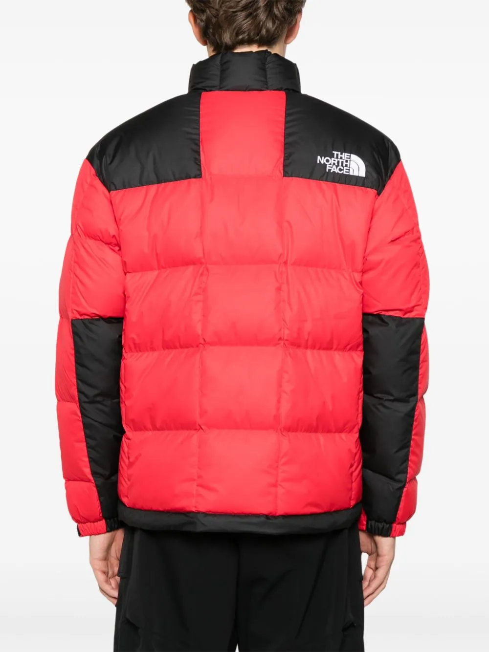 Piumino Lhotse verde rosso e nero