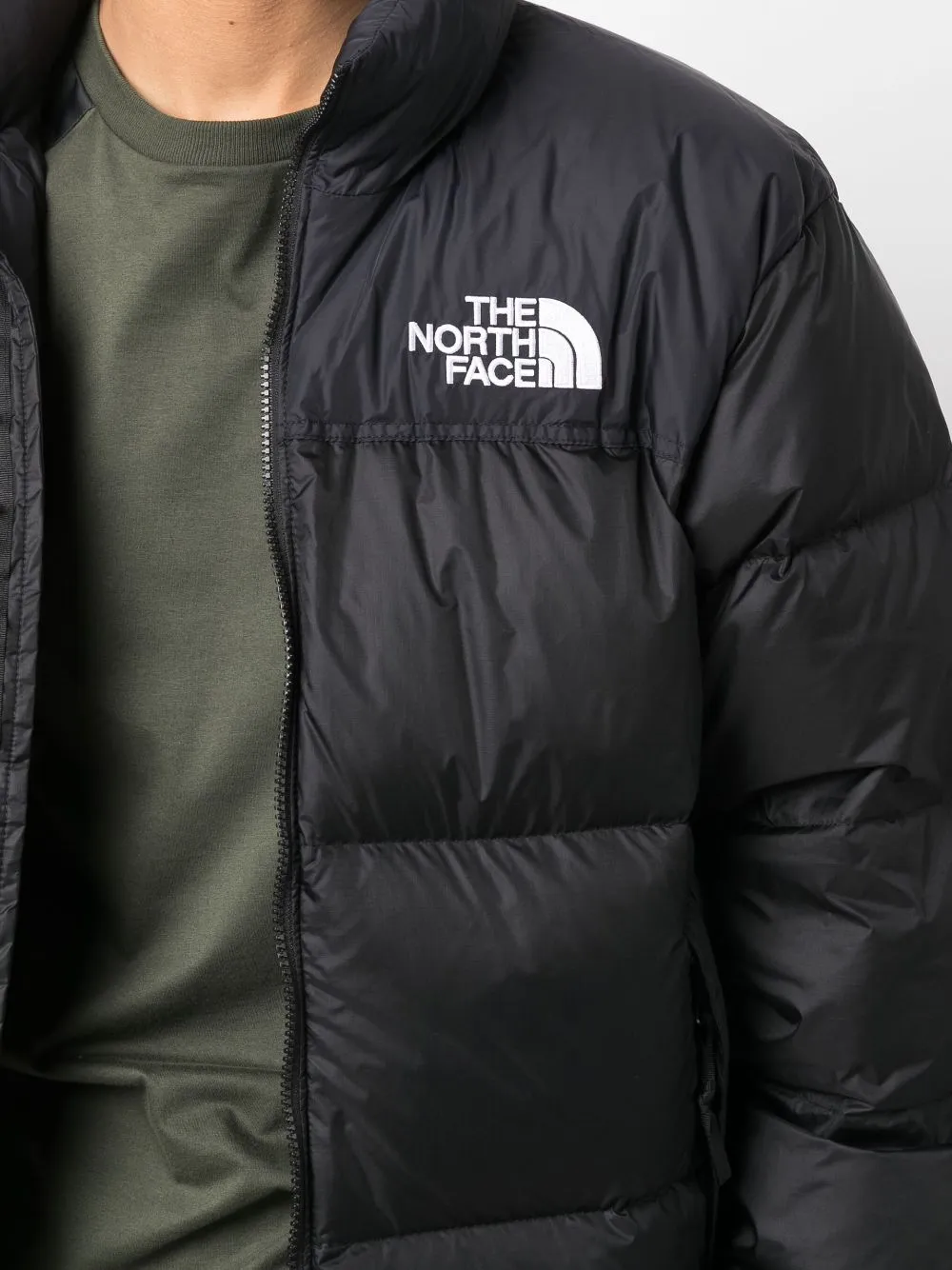 Piumino nuptse nero
