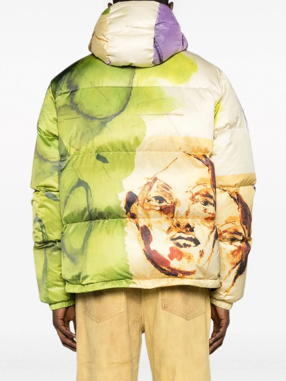 piumino puffer multicolor