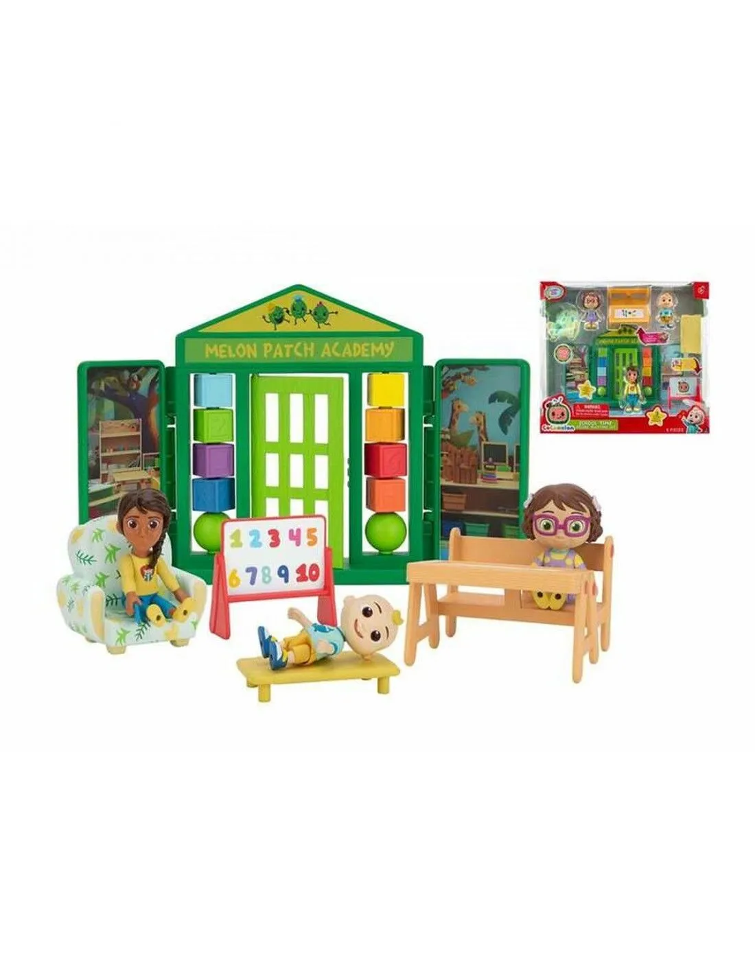 Playset CoComelon Let's go to school (35,6 x 30,6 x 7,80 cm)