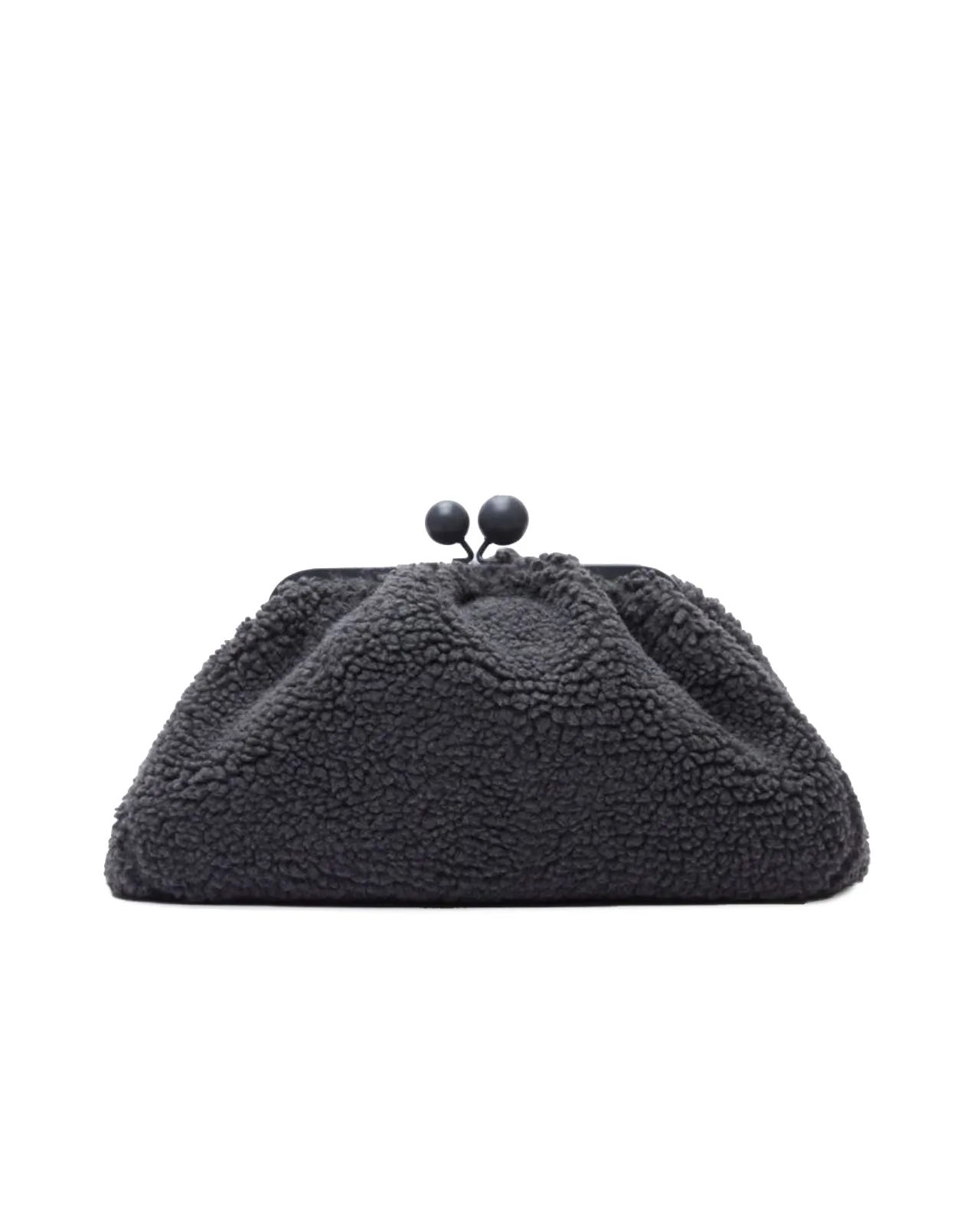 Pochette Vociare teddy grigia