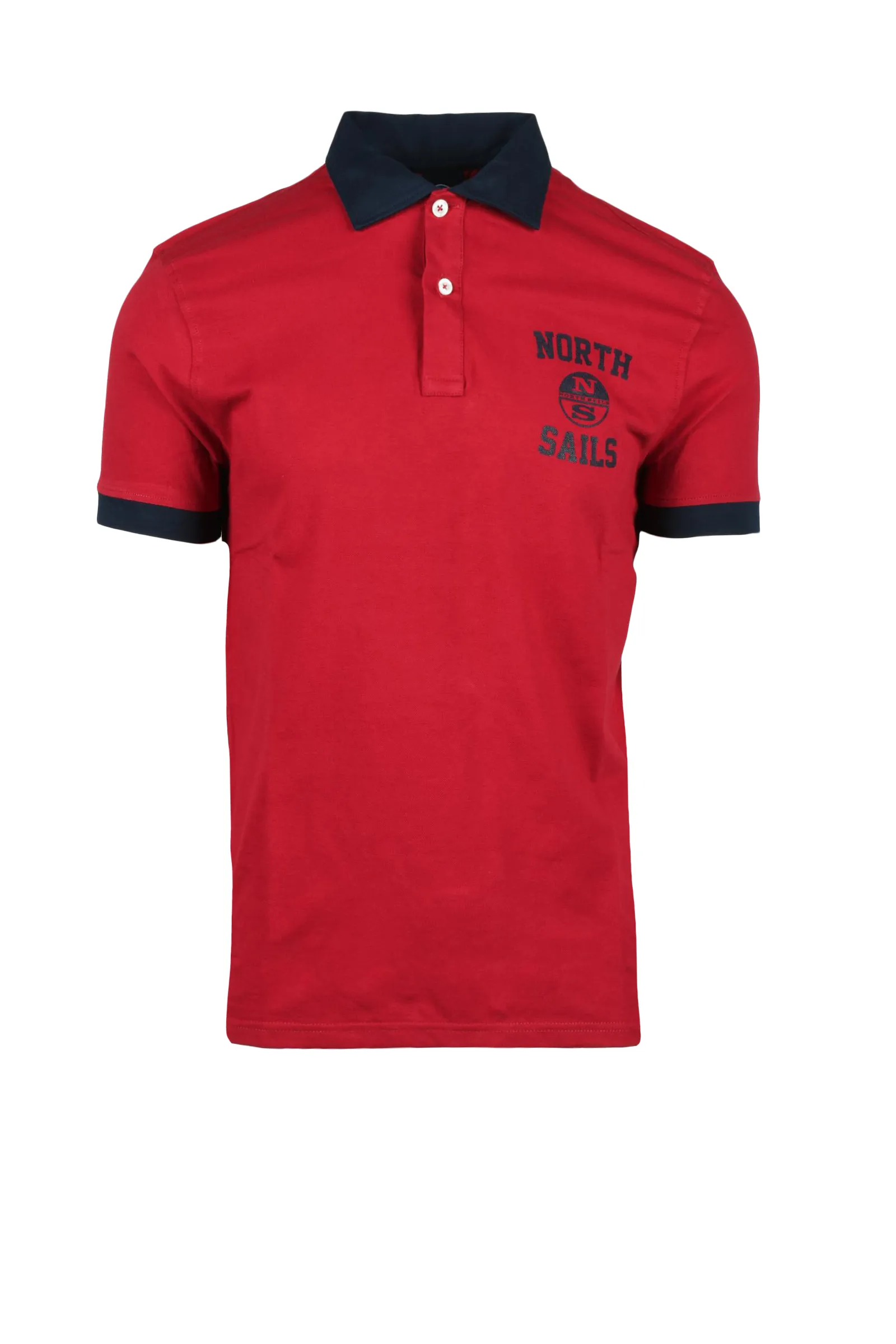 Polo manica corta NORTH SAILS  Rosso