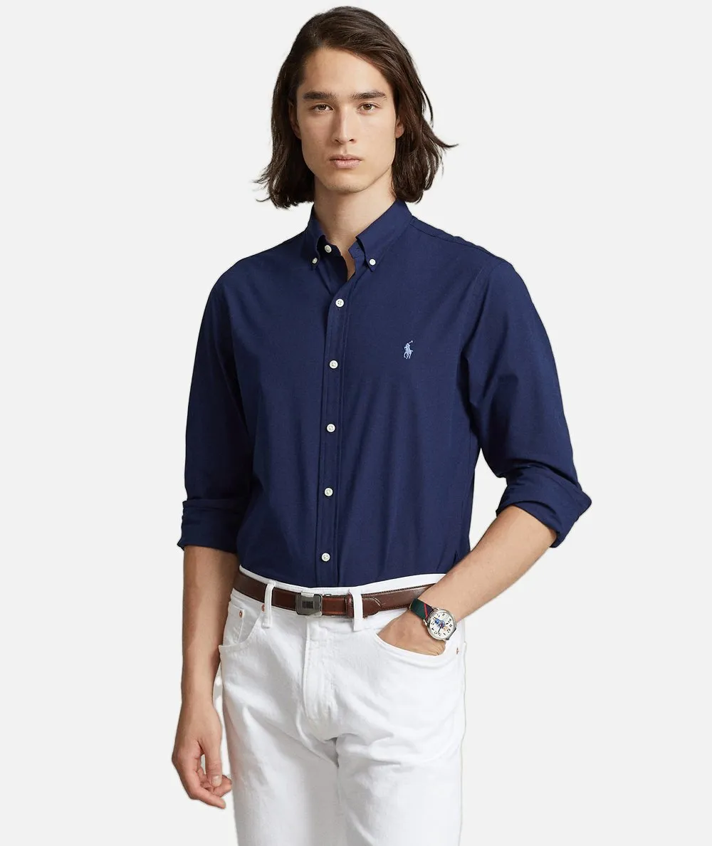 POLO RALPH LAUREN UOMO--Camicia in popeline stretch Slim-Fit