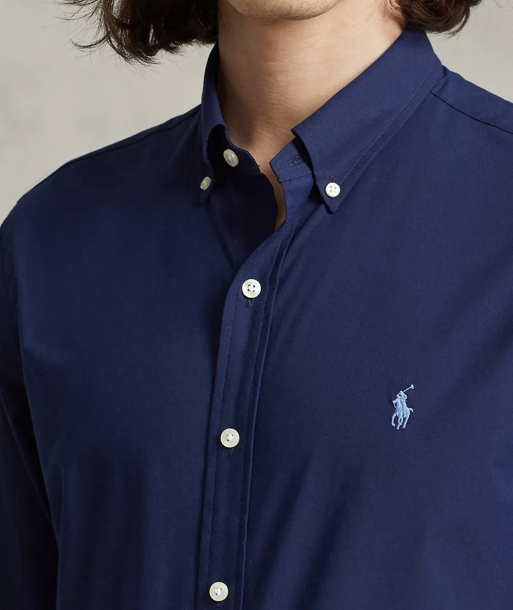 POLO RALPH LAUREN UOMO--Camicia in popeline stretch Slim-Fit