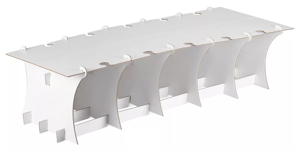 Portabevande e snack XL bianco XXcm