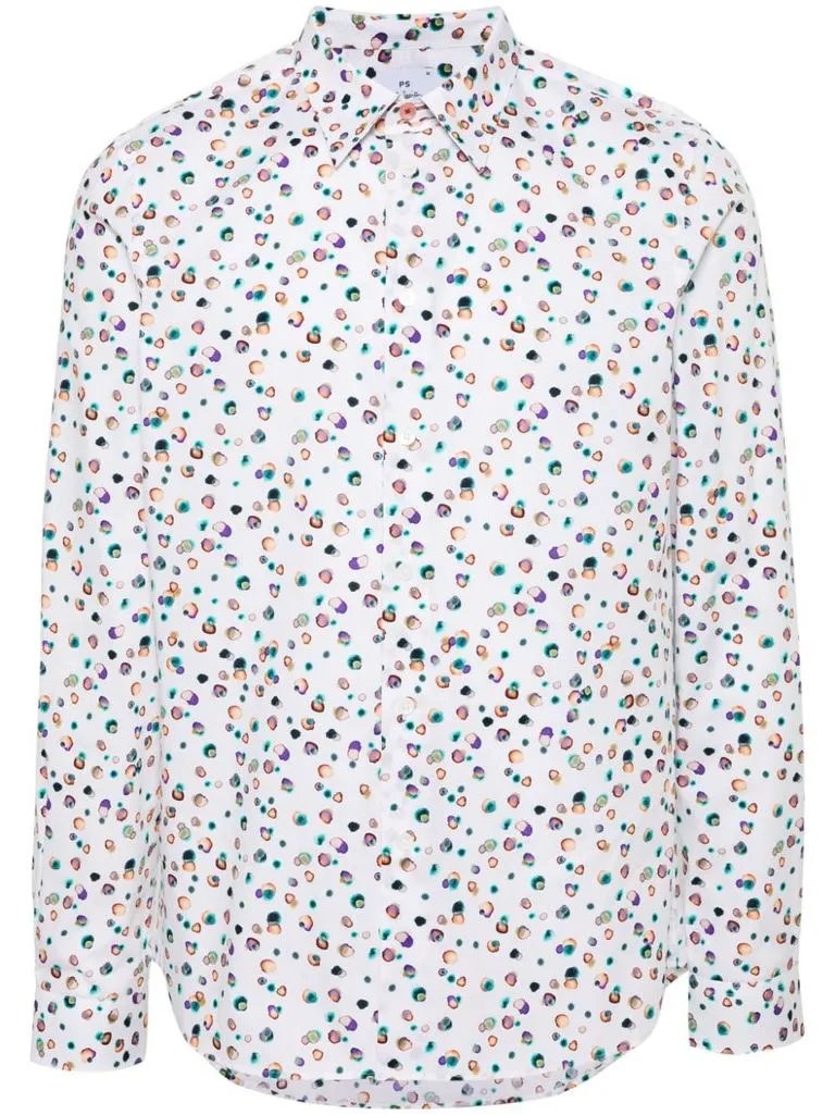ps paul smith Camicia motivo astratto