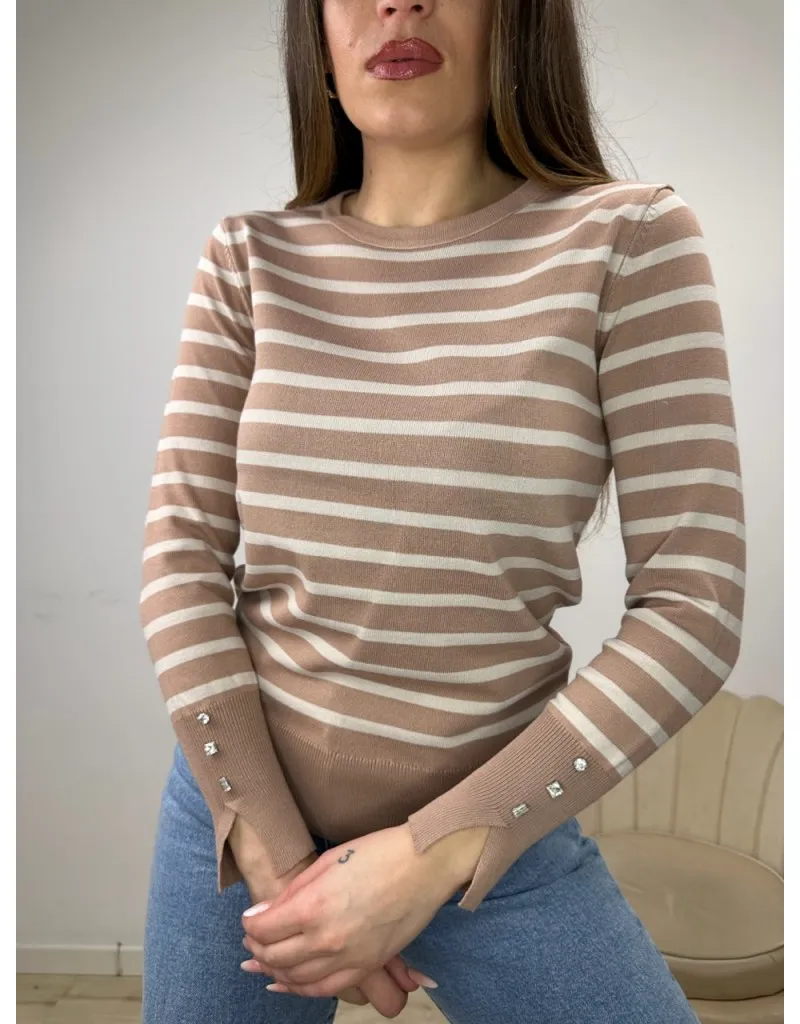 PULL PRIMAVERILE LARY CAMEL