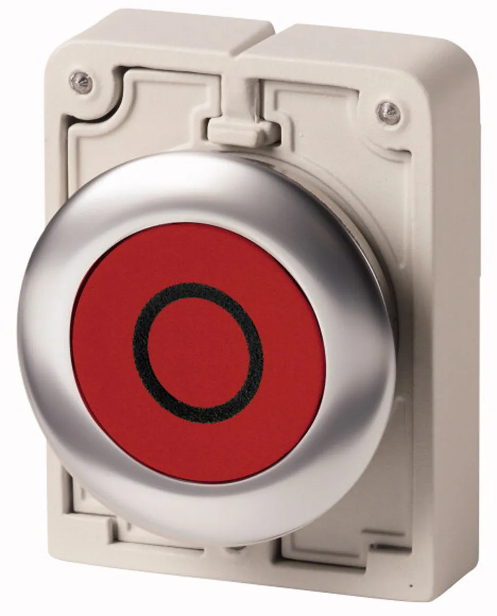 Pulsante tipo Instabile 182939 M30C-FD-R-X0 Eaton serie RMQ Titan M30, Rosso