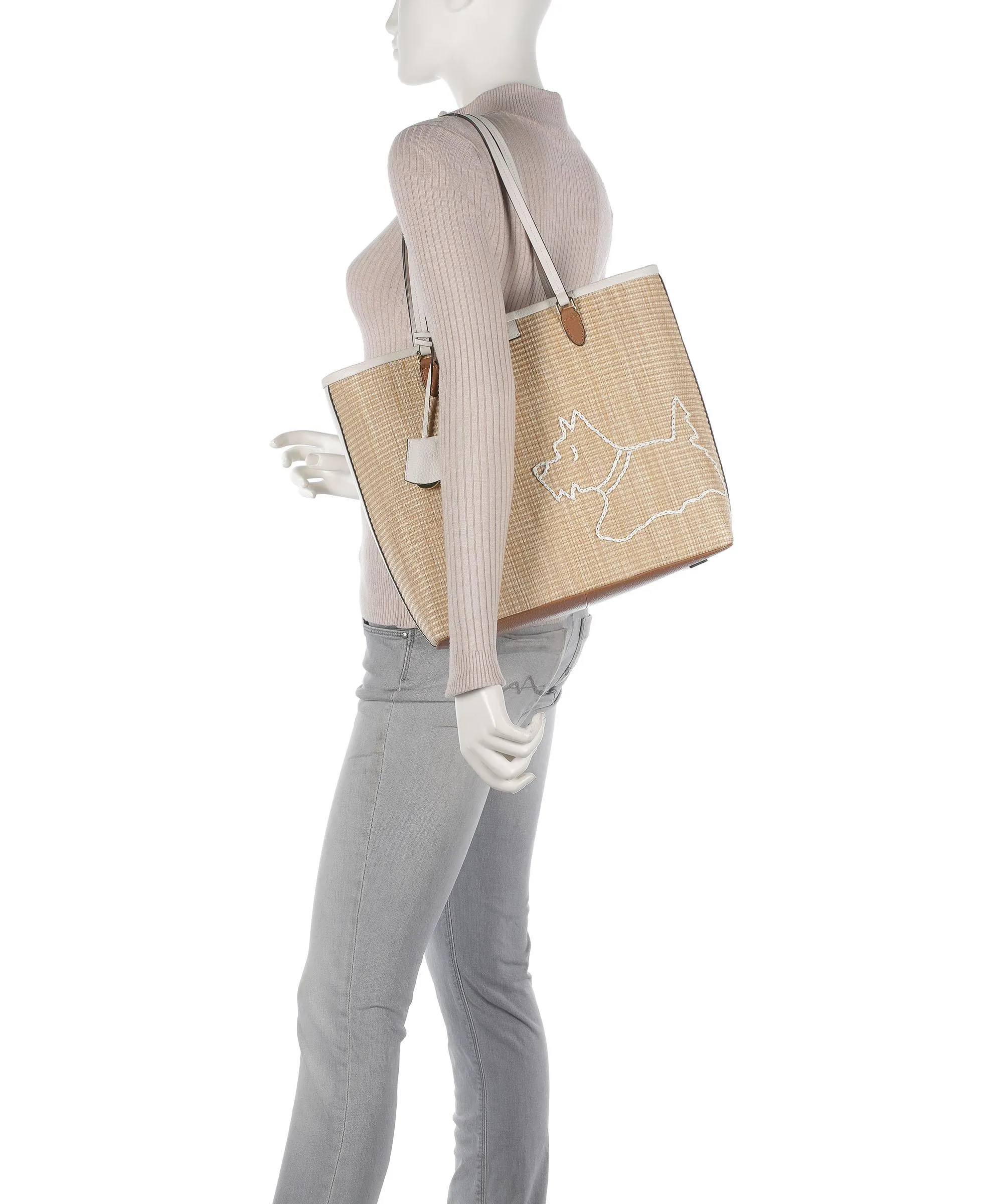  Radley London Museum Street Borsa shopper tissu beige  
