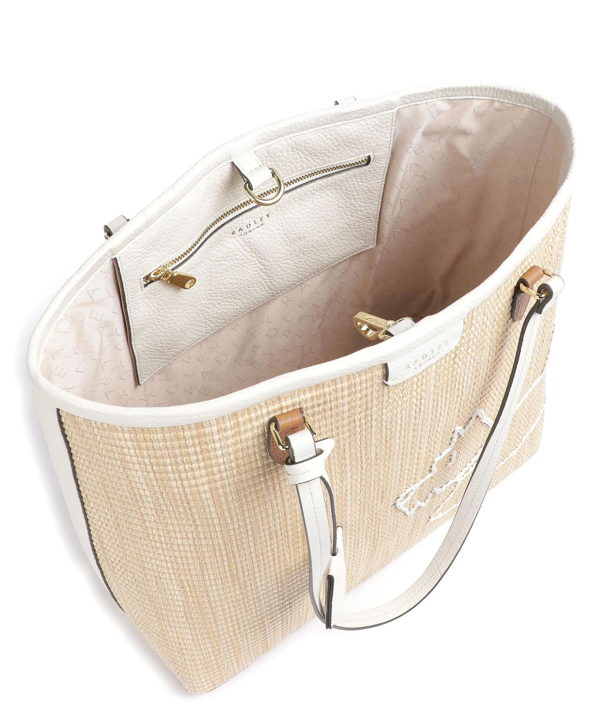  Radley London Museum Street Borsa shopper tissu beige  