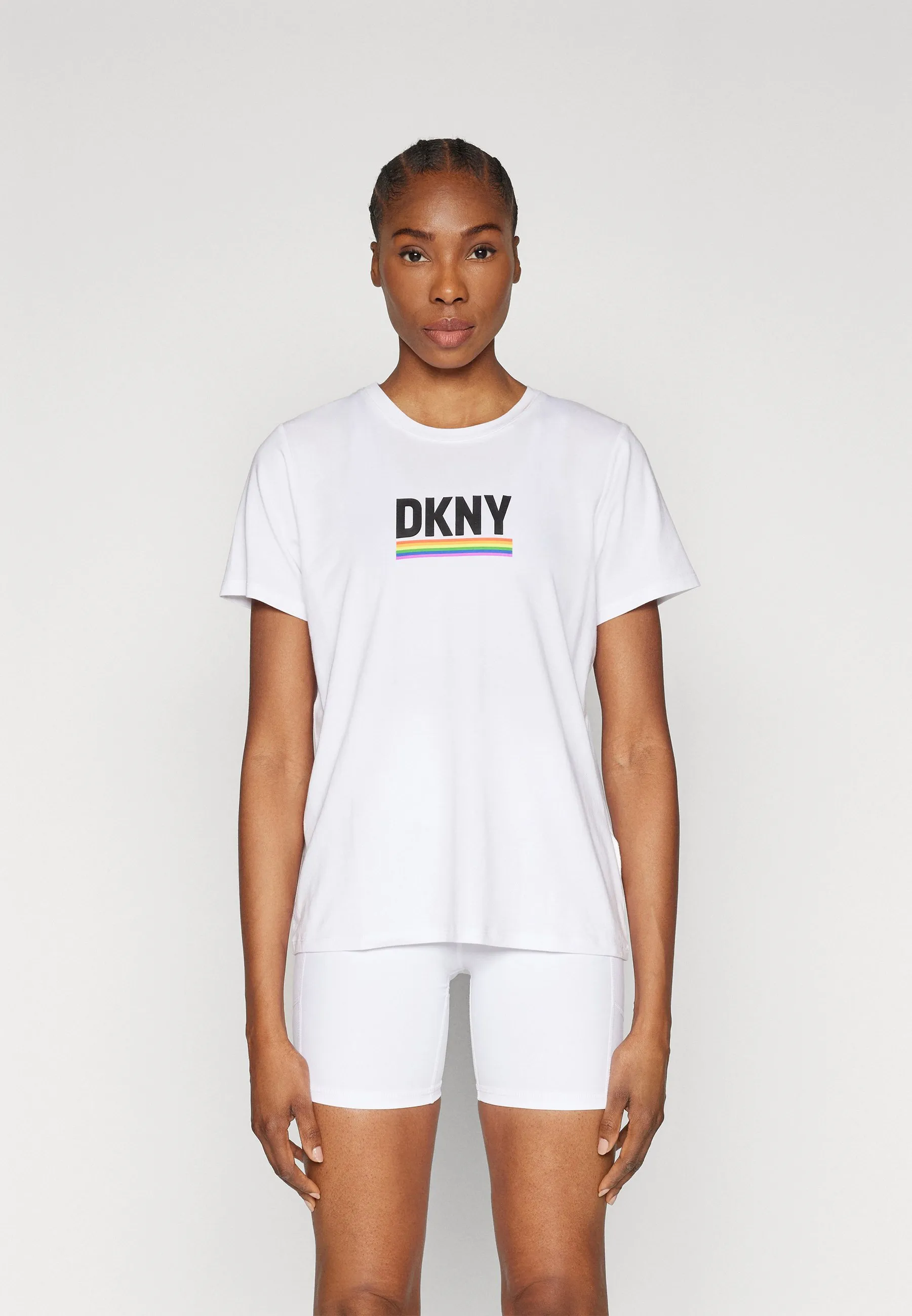 RAINBOW PRIDE LOGO SHORT SLEEVE CREW NECK TEE - T-shirt con stampa