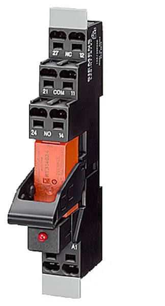 Relè di accoppiamento Siemens serie LZS, bobina 24V cc